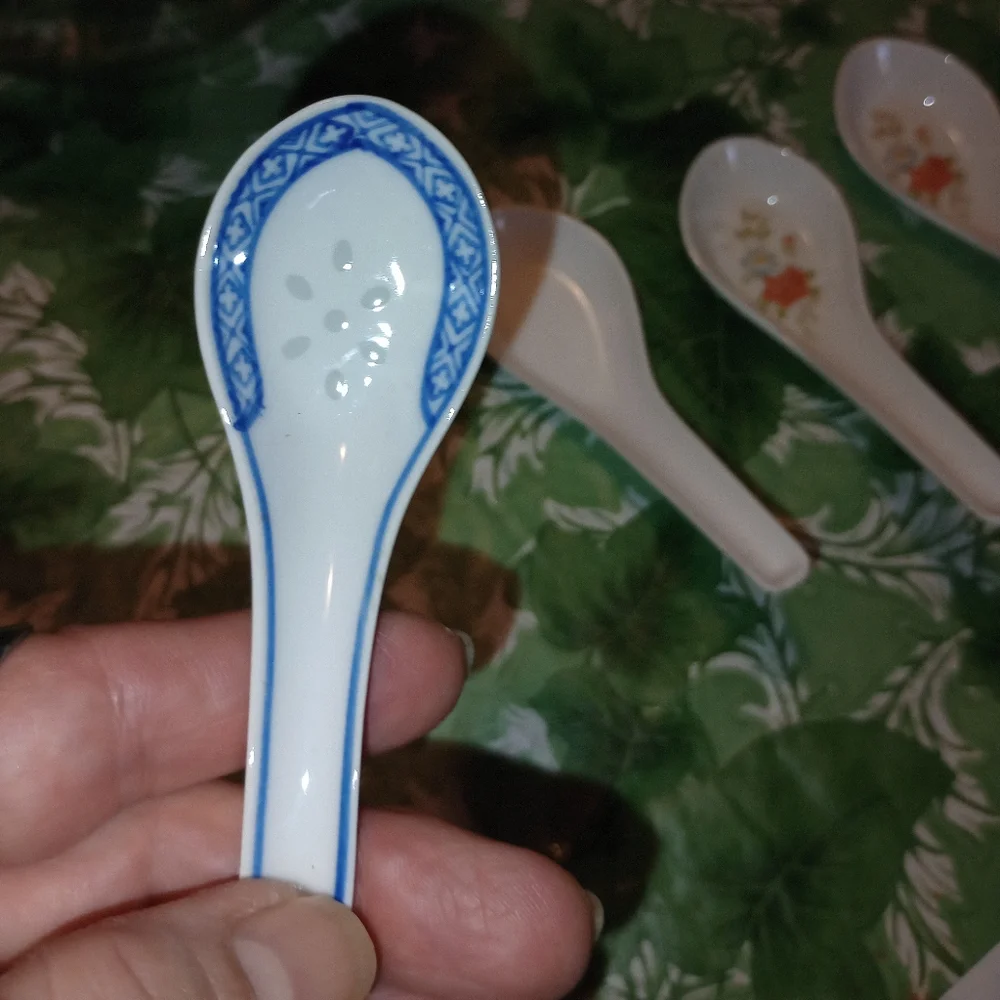 Elegant Floral Spoon Set